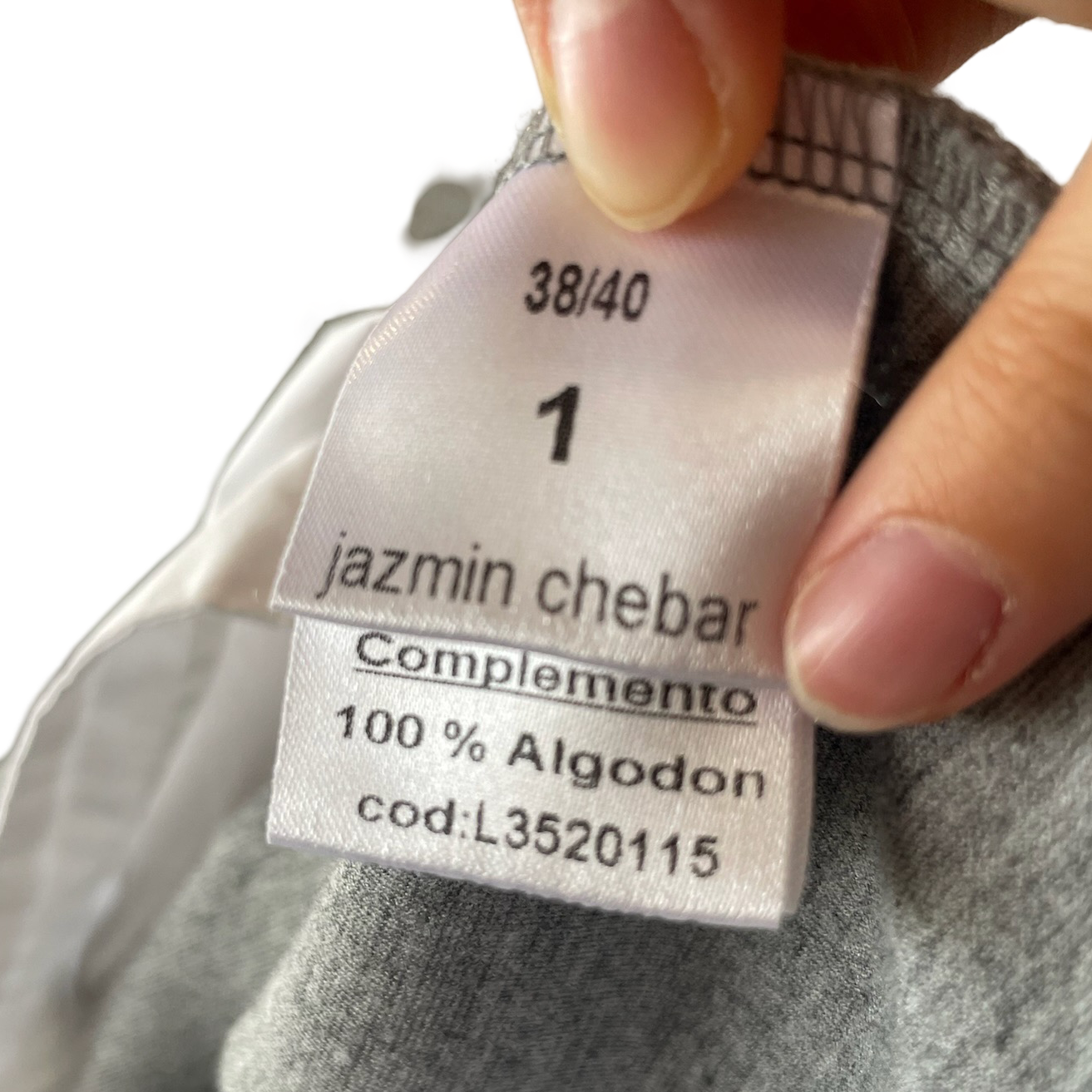 Polera jazmin chebar